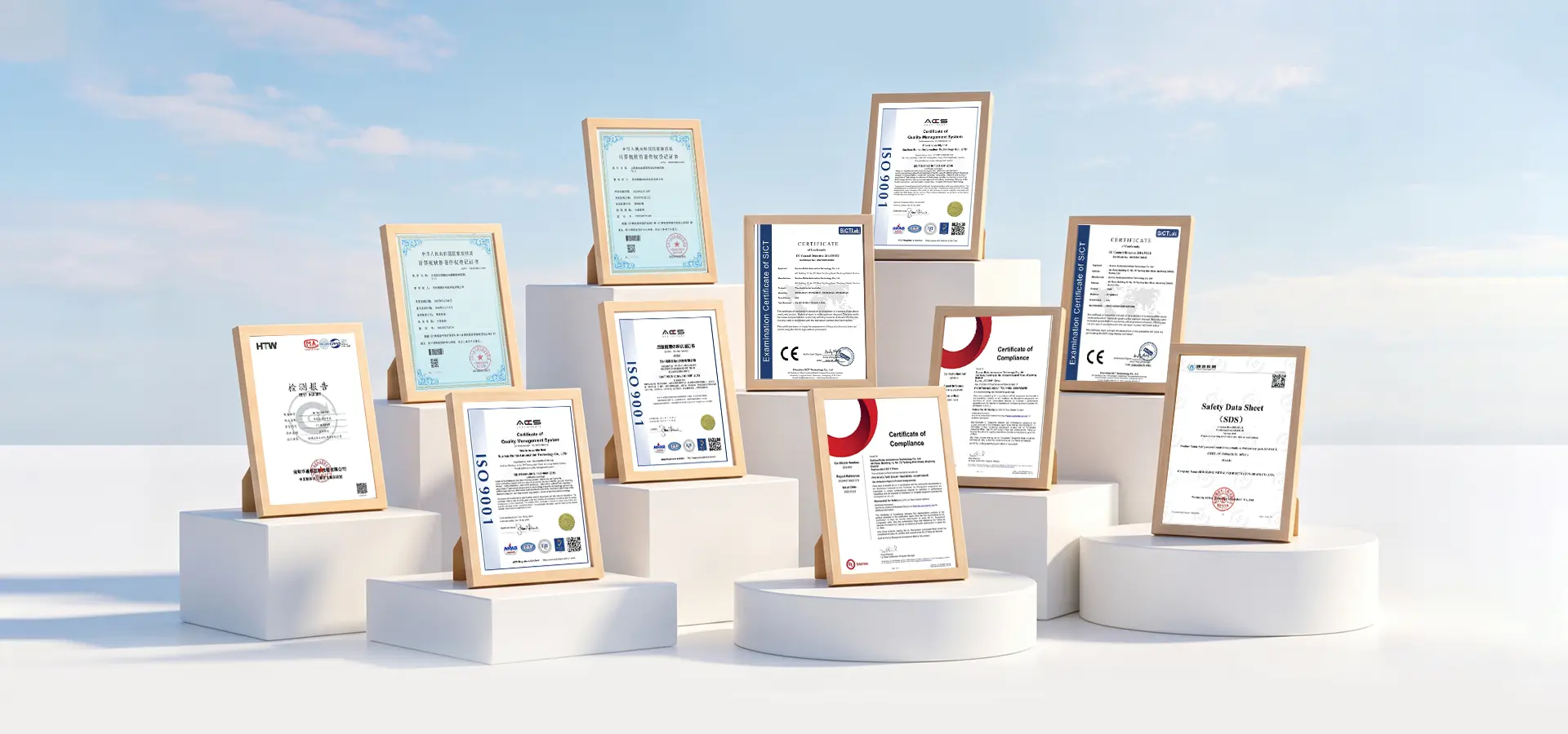 Producent posiadający certyfikat ISO 9001 i CE w Chinach